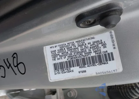 2003 Toyota Camry Le from USA, damaged, VIN 4T1BE30KX3U764377